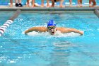 Swimming vs Bentley  Wheaton College Swimming vs Bentley. - Photo By: KEITH NORDSTROM : Wheaton, Swimming, Bentley
